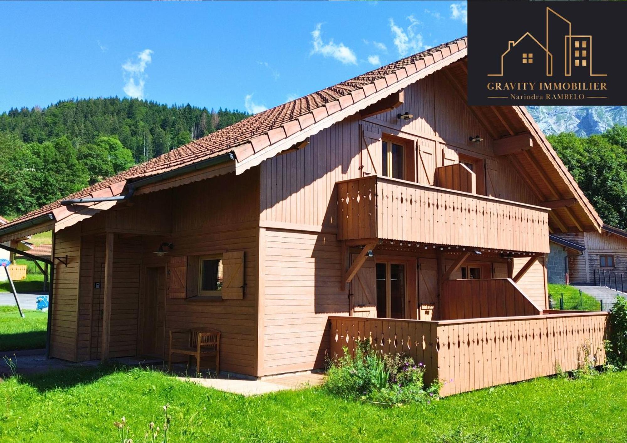 Chalet Duplex Mont-Saxonnex "Le Jarbay " Dış mekan fotoğraf