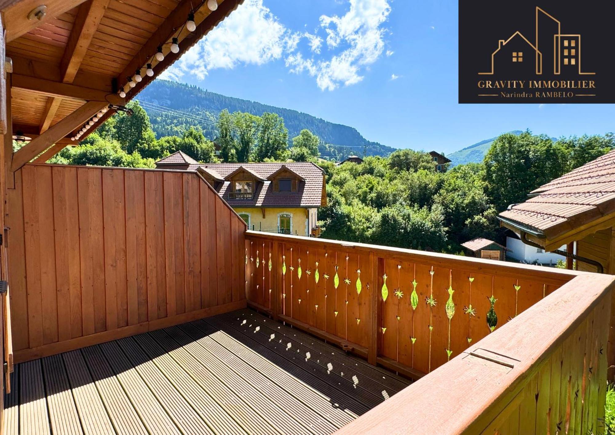 Chalet Duplex Mont-Saxonnex "Le Jarbay " Dış mekan fotoğraf
