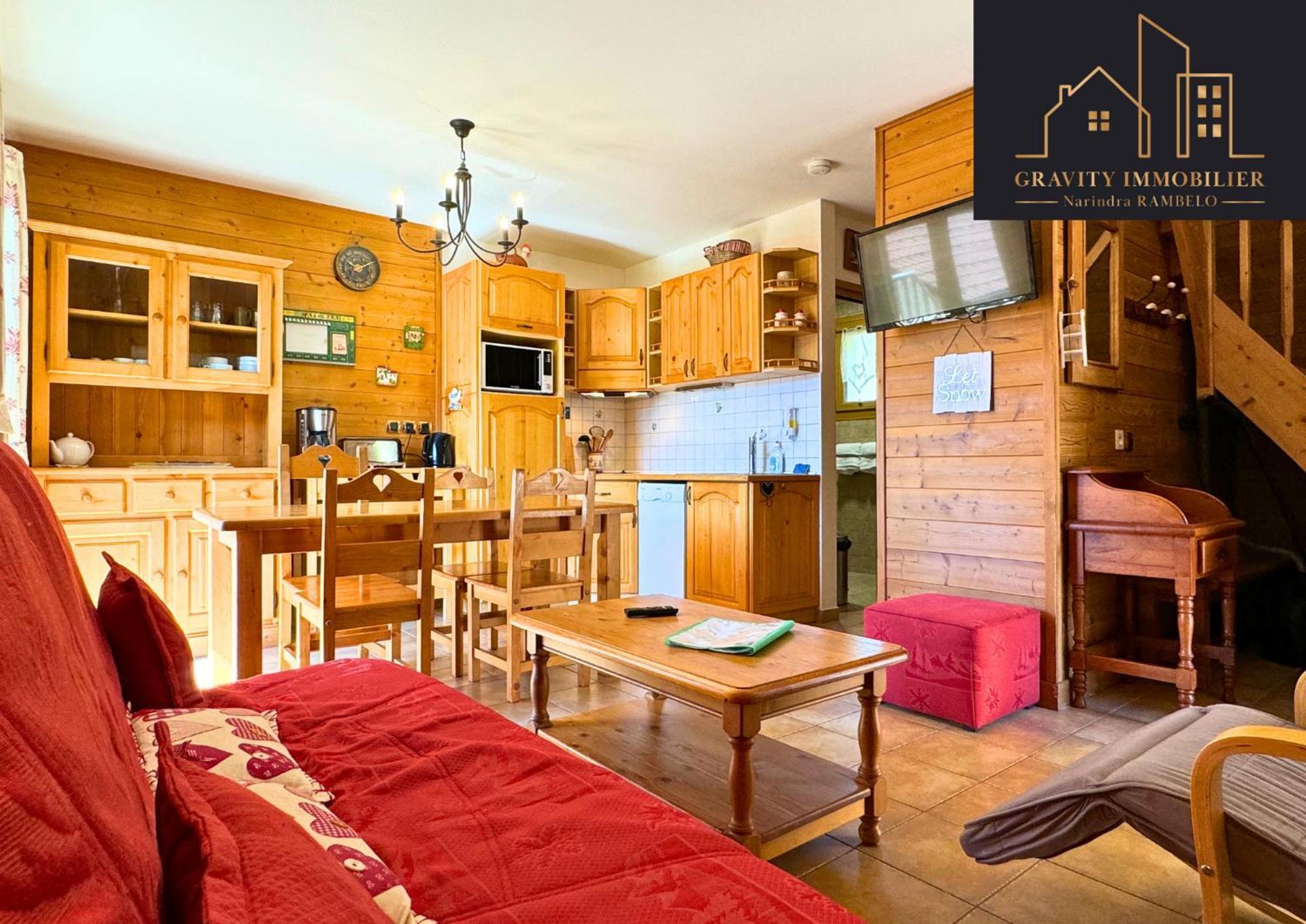 Chalet Duplex Mont-Saxonnex "Le Jarbay " Dış mekan fotoğraf